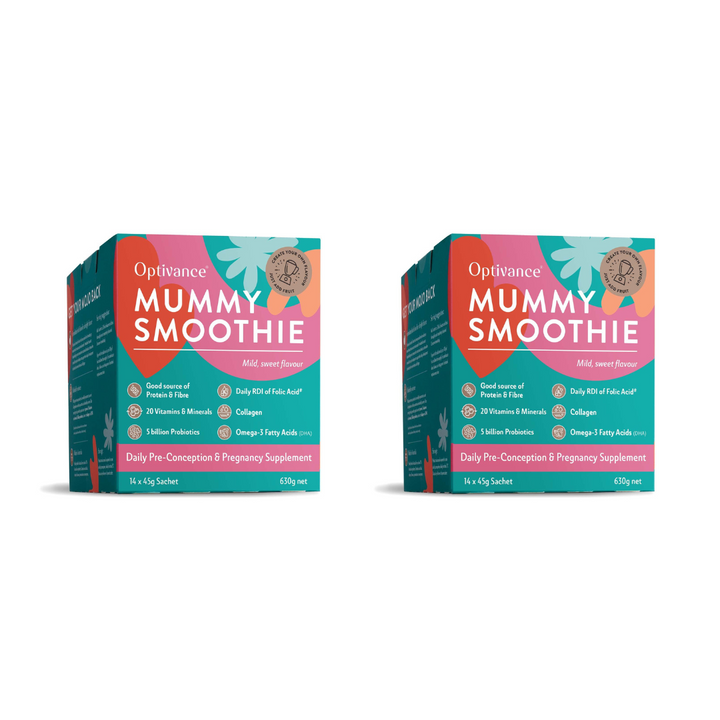 Optivance Mummy Smoothie Prenatal Vitamins Support in a Smoothie