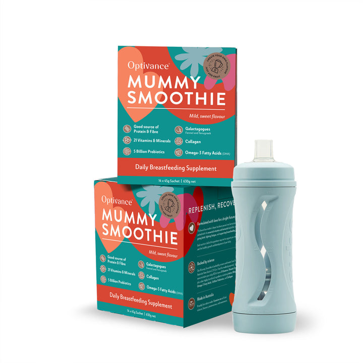 Mummy Smoothie for Breastfeeding + Subo Bottle Bundle