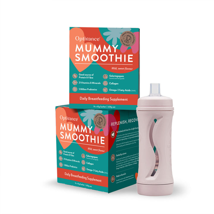 Mummy Smoothie for Breastfeeding + Subo Bottle Bundle