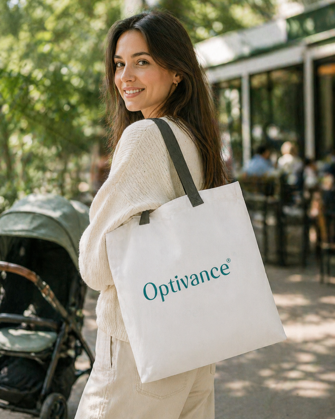 Canvas Shoulder Tote