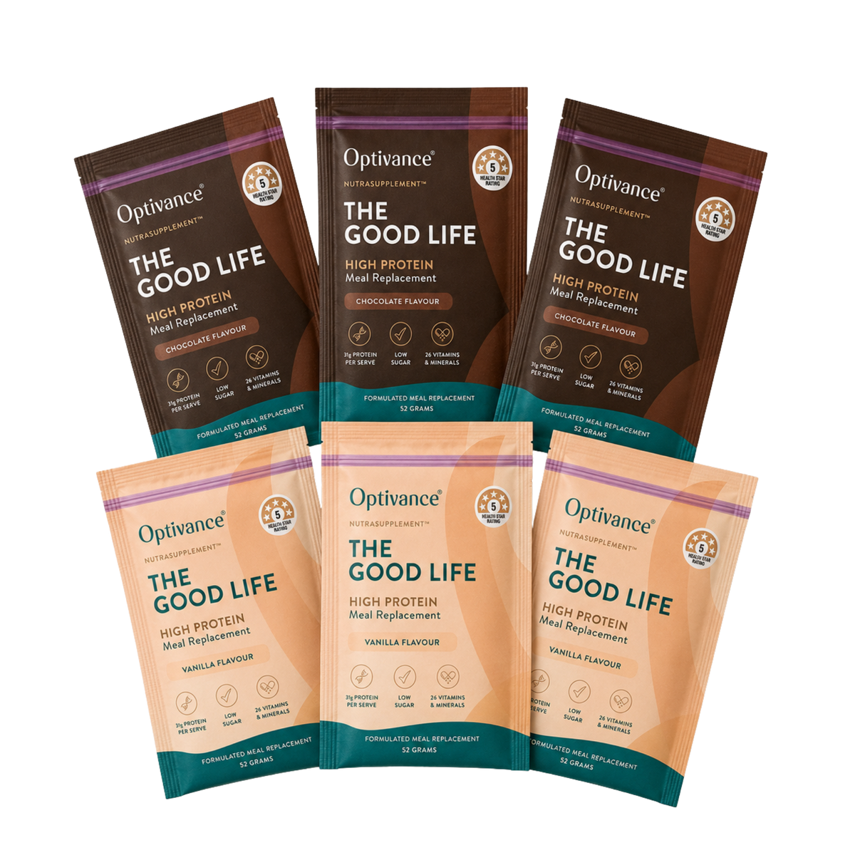 THE GOOD LIFE NutraSupplement Six Meal Sachet Pack
